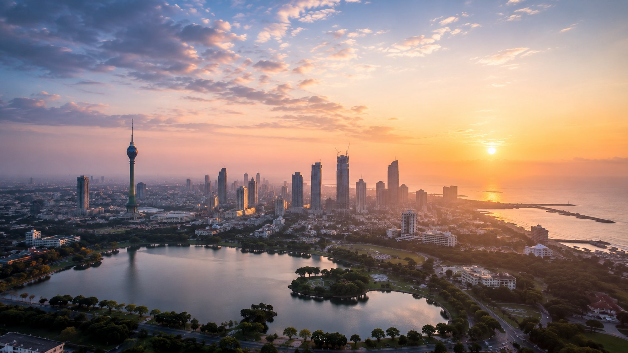 Colombo at first light